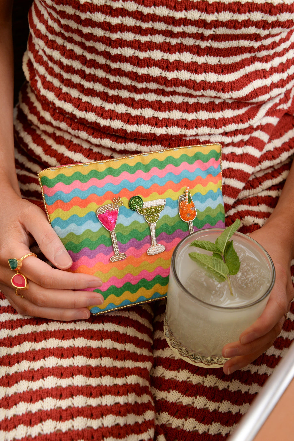 Summer Cocktails Purse
