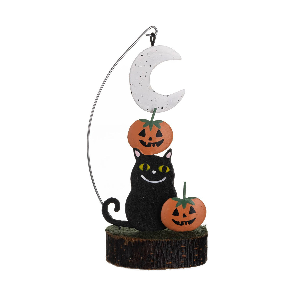 Pumpkin Patch Cat Block