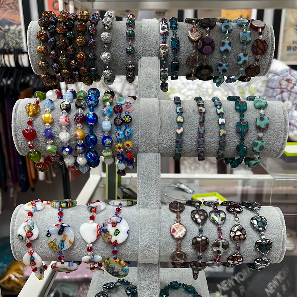 Glass Bead Bracelets