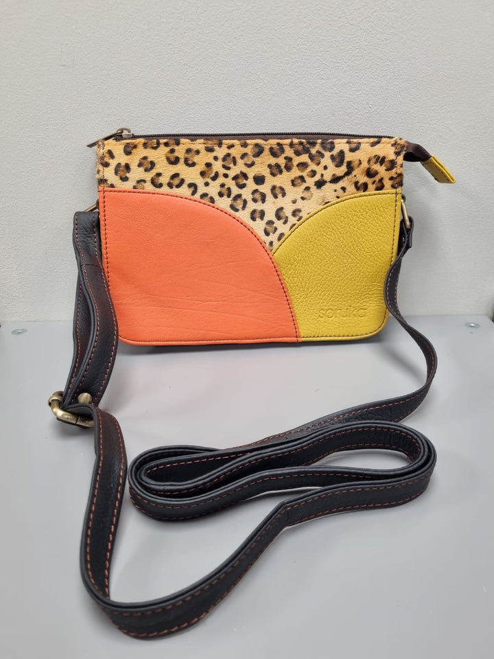 Meredith Leather Cross Body Bag