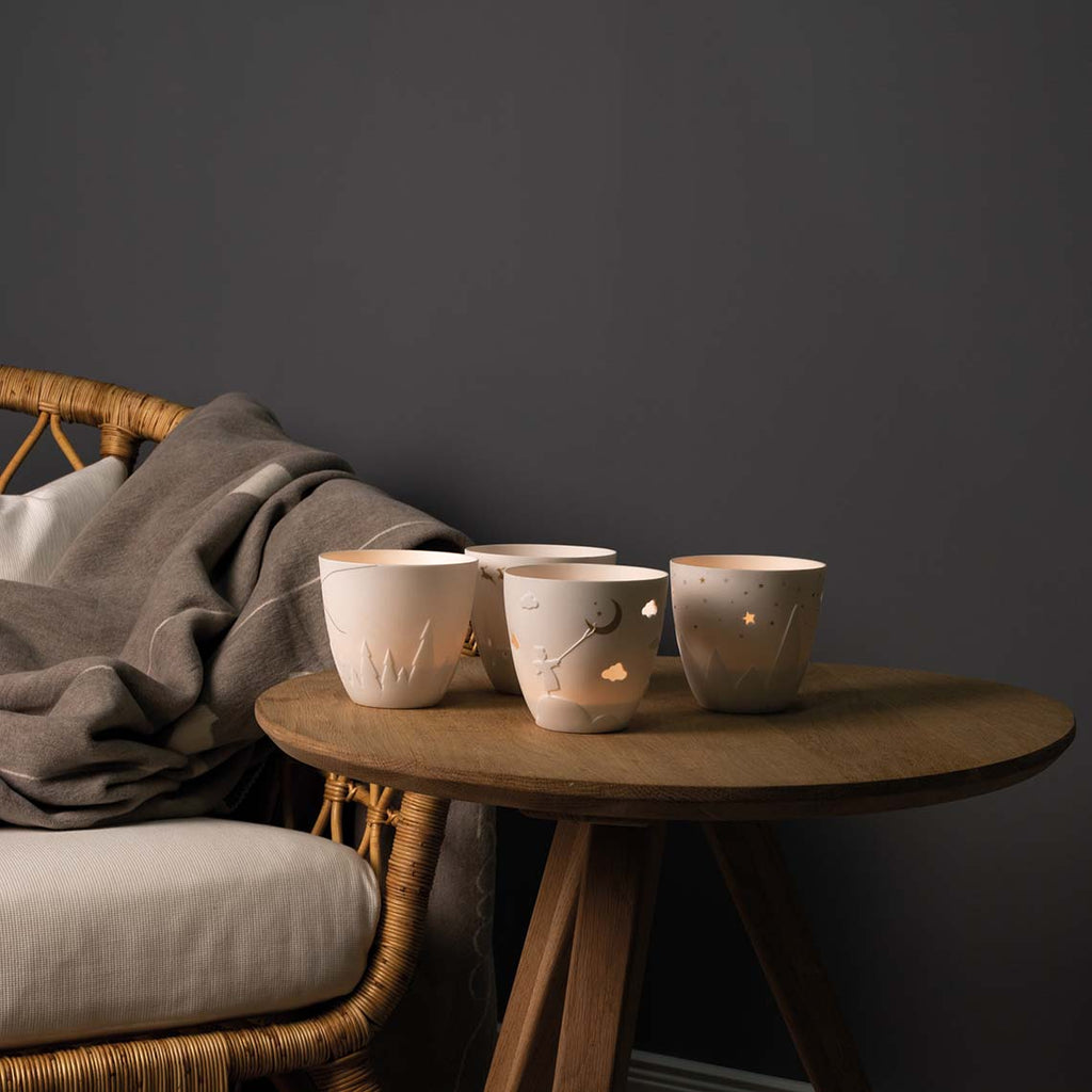 Poetry Light Tealight Holder -Angel Large