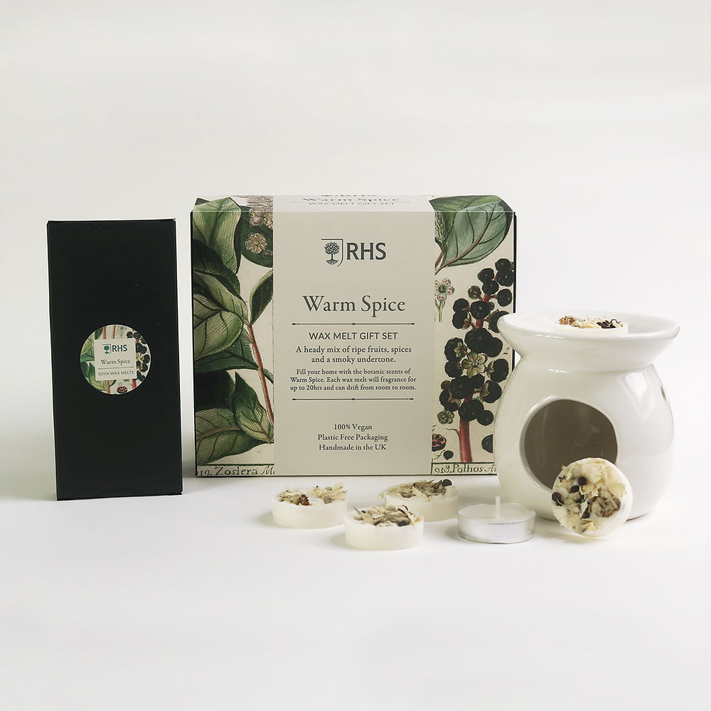 RHS Warm Spice Wax Melt Gift Set