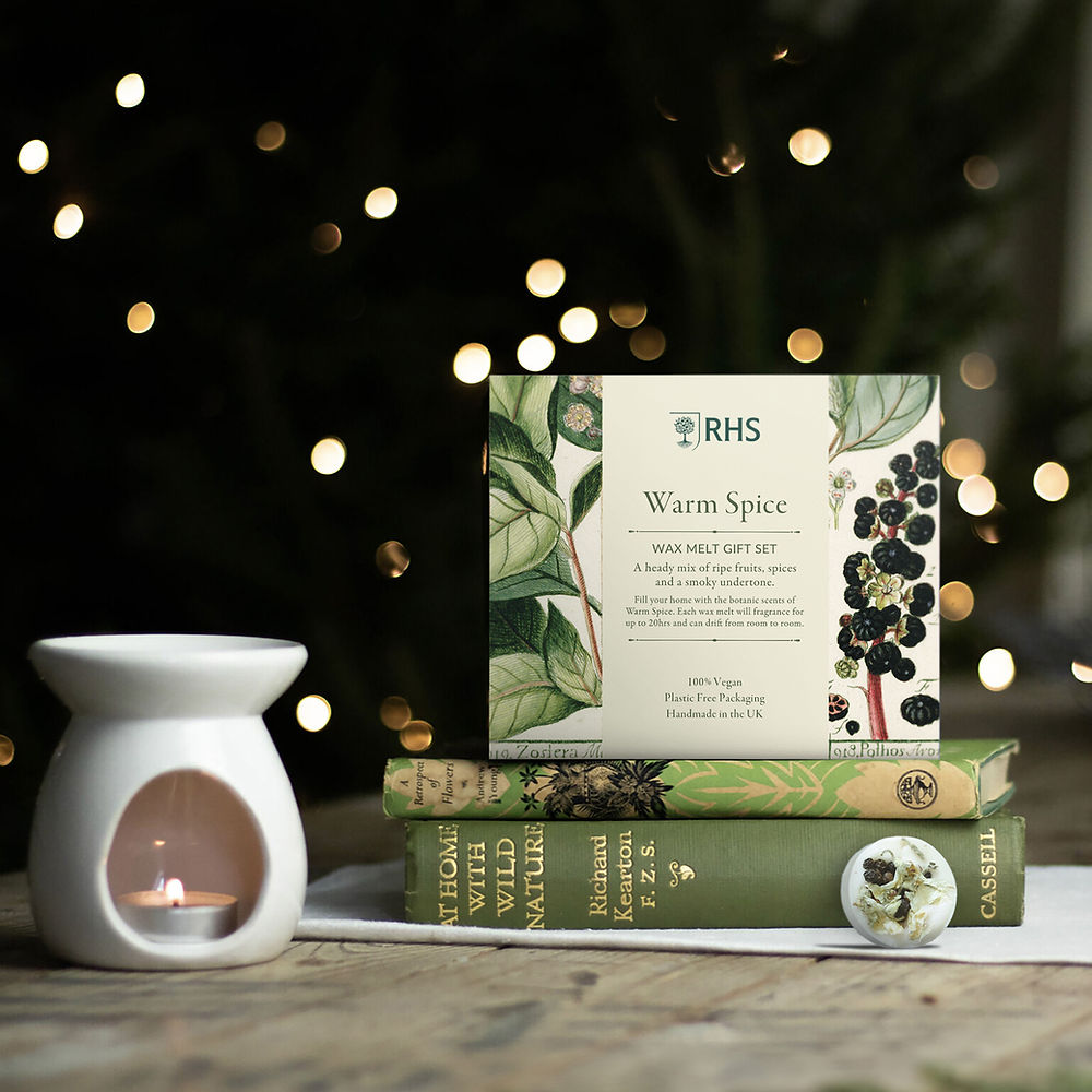 RHS Warm Spice Wax Melt Gift Set