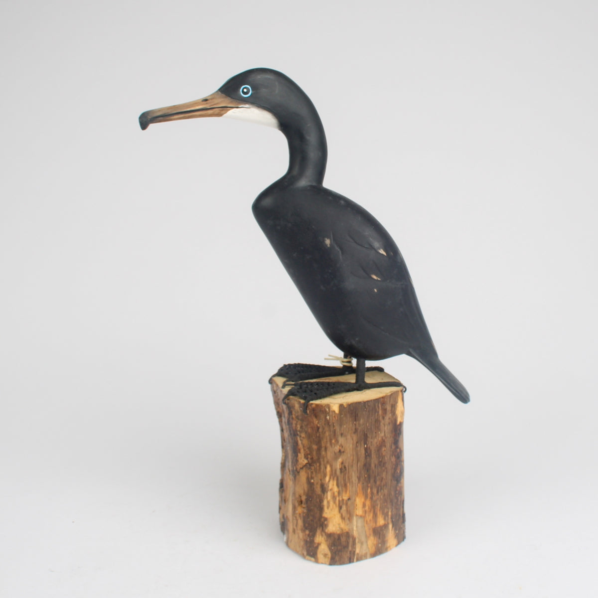 Hand Carved Small Low Cormorant By Archipelago
