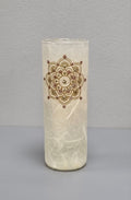 Mandela Posy Vase - Cream & Gold
