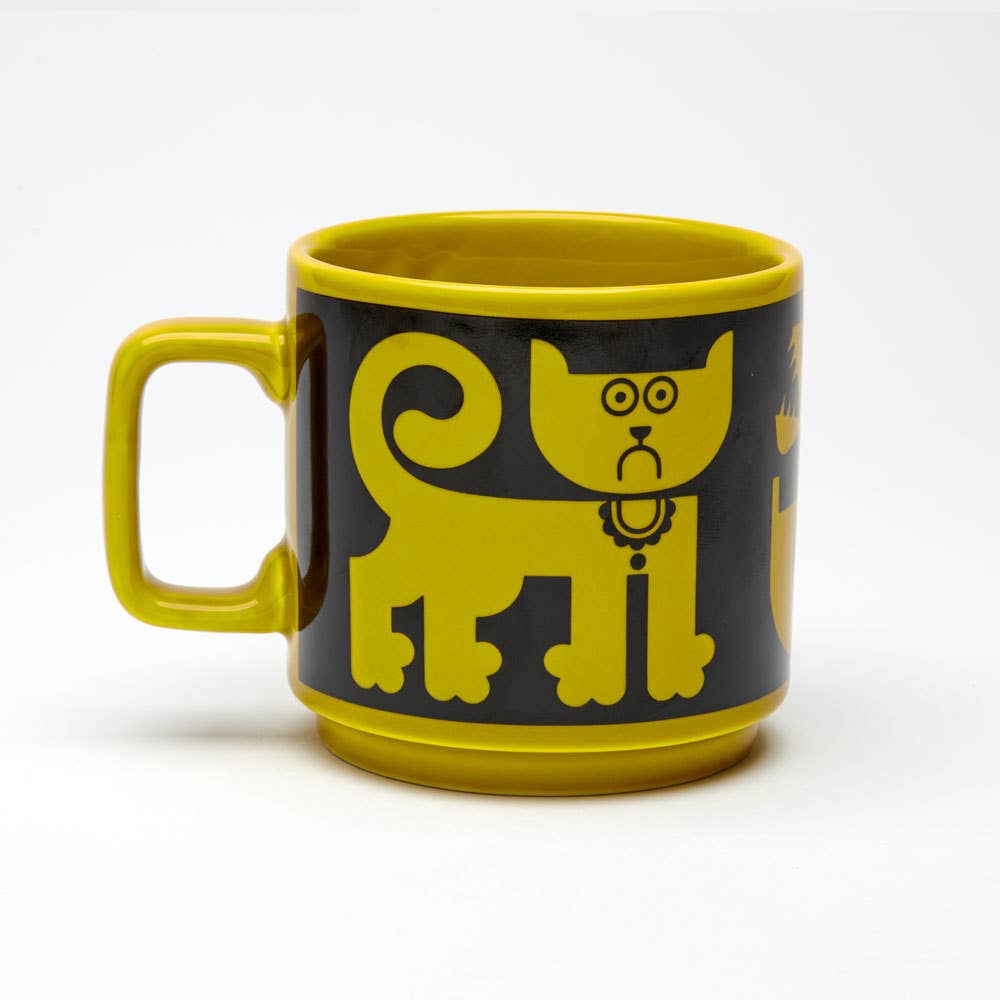 Hornsea Mug Cat & Pirhana