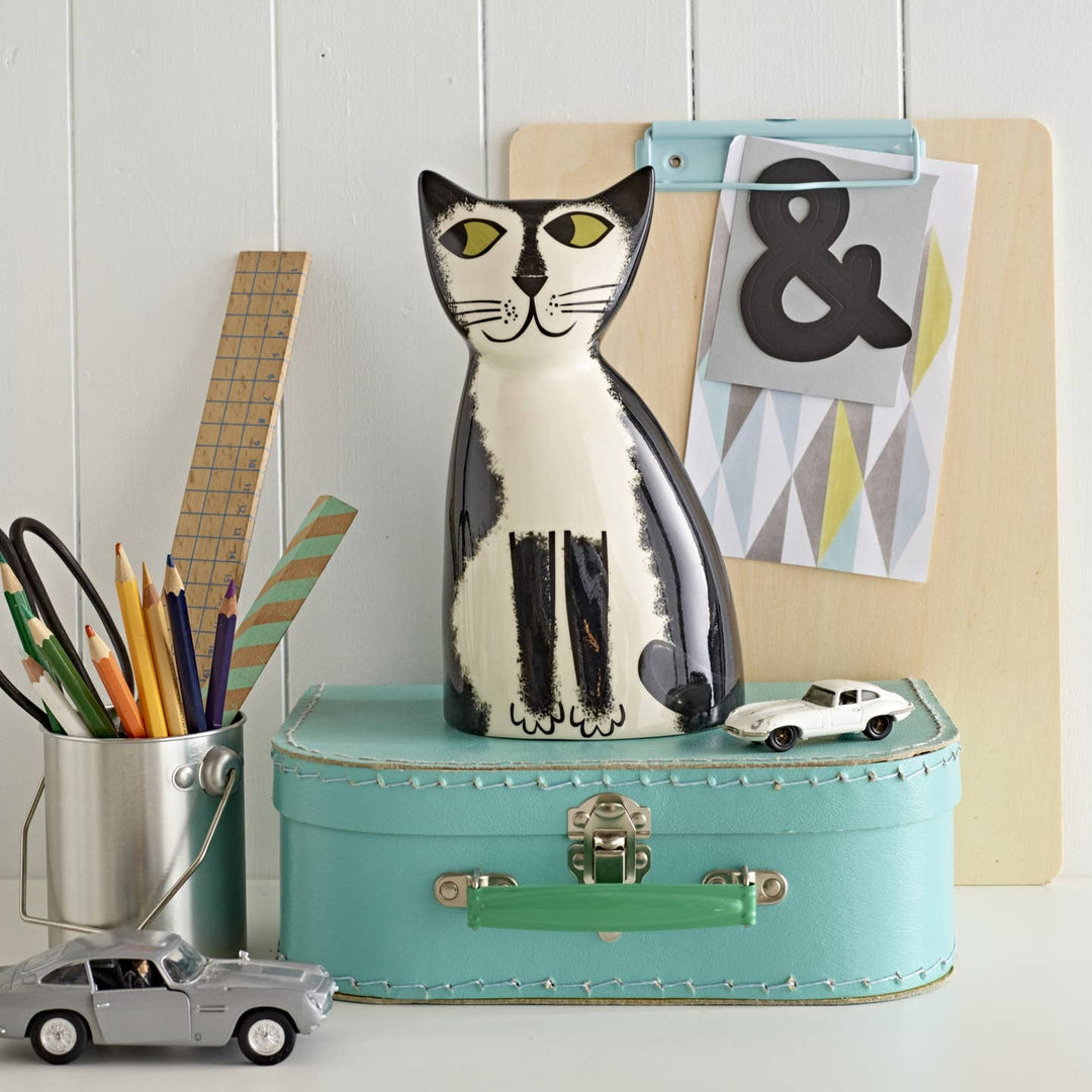 Money box - Black And White Cat