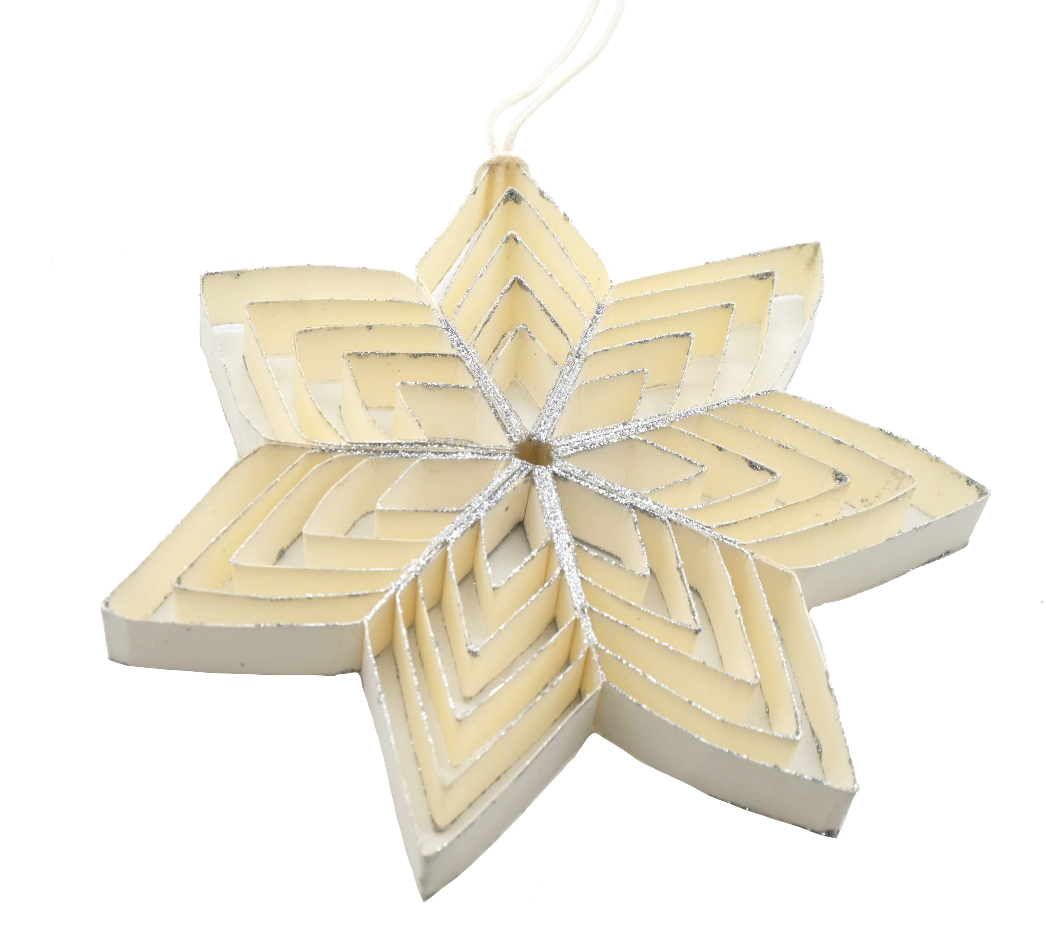 Paper Kraft Snowflake Decoration