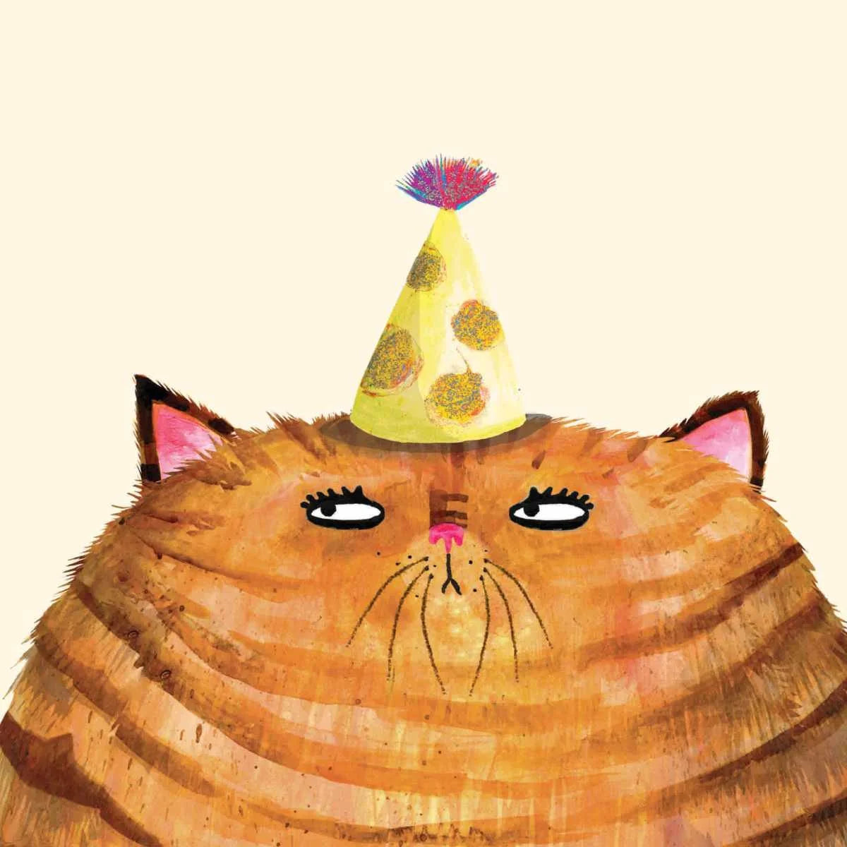 Birthday Hat Cat