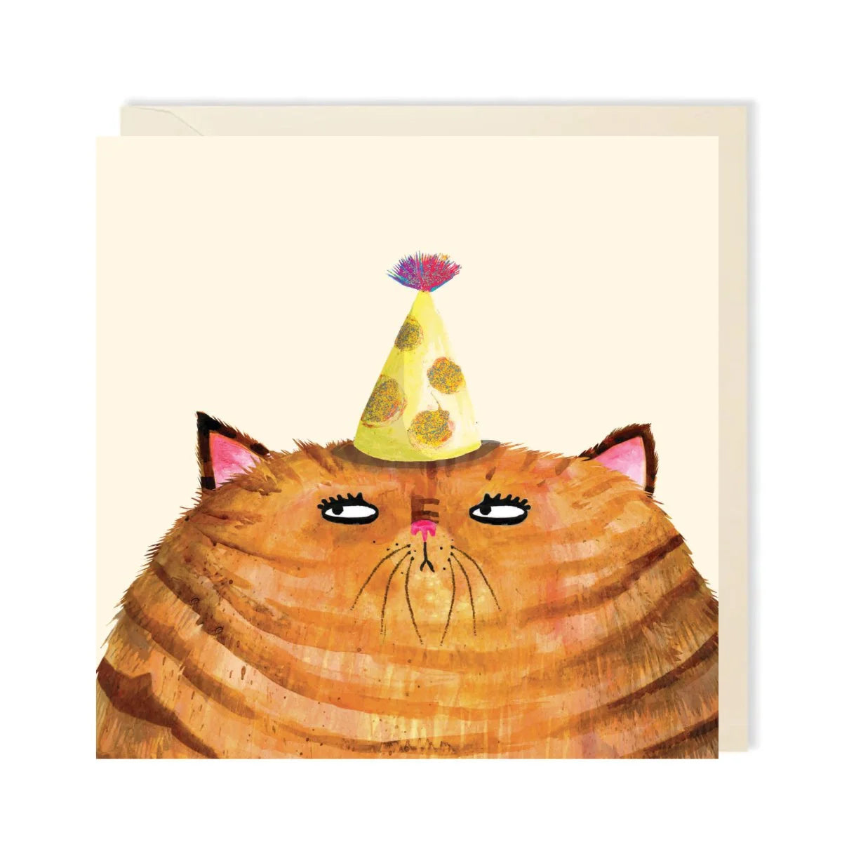 Birthday Hat Cat