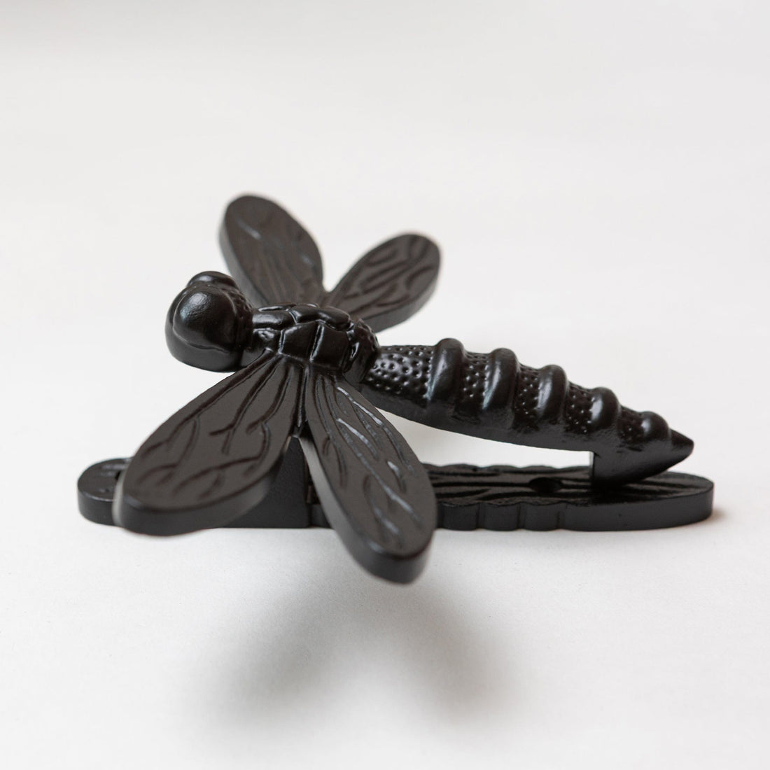 Dragonfly Door Knocker - Black Finish