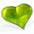 Heart Dish Small- Lime Green