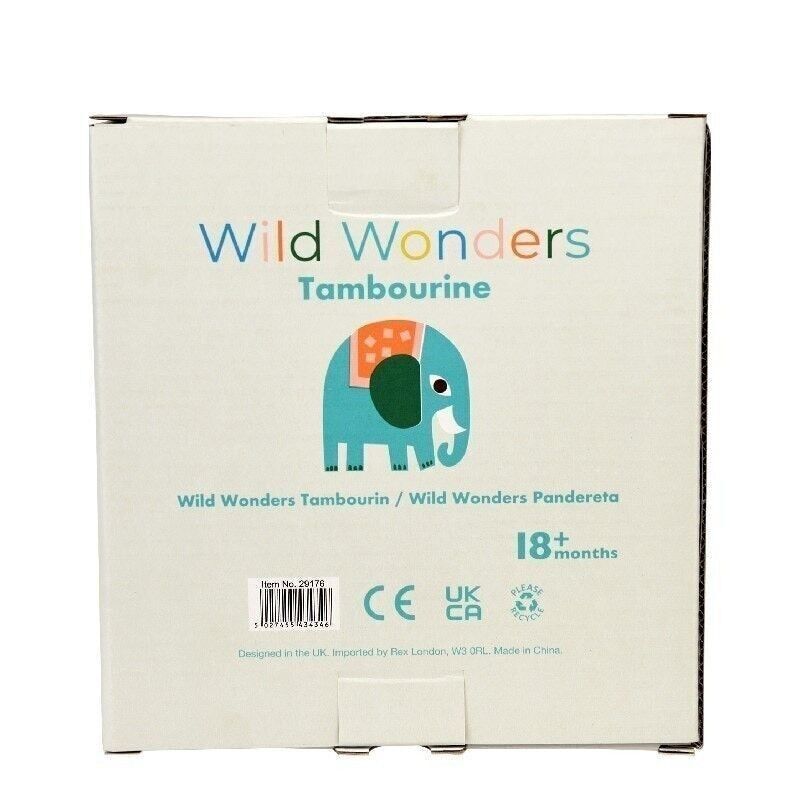 Children's Tambourine - Wild Wonders