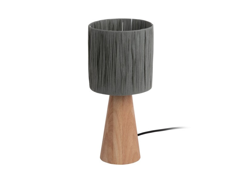 Sheer Cone Table Lamp - Small Grey