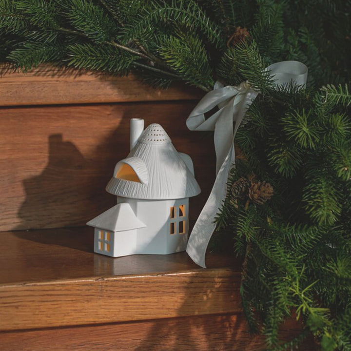 Thatched Tower Tea Light House