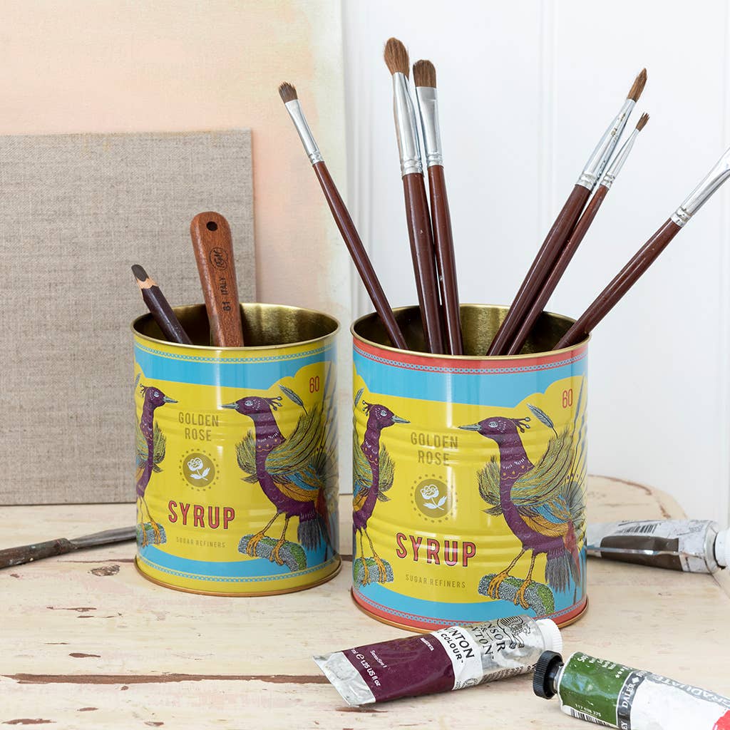 Medium Storage Tins (Set of 2) - Golden Rose Syrup