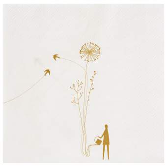 Paper Napkin - Flowers