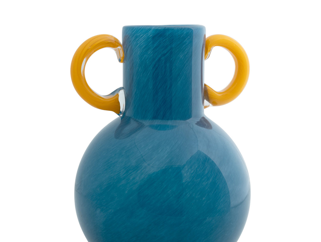 Blue Fiesta Vase