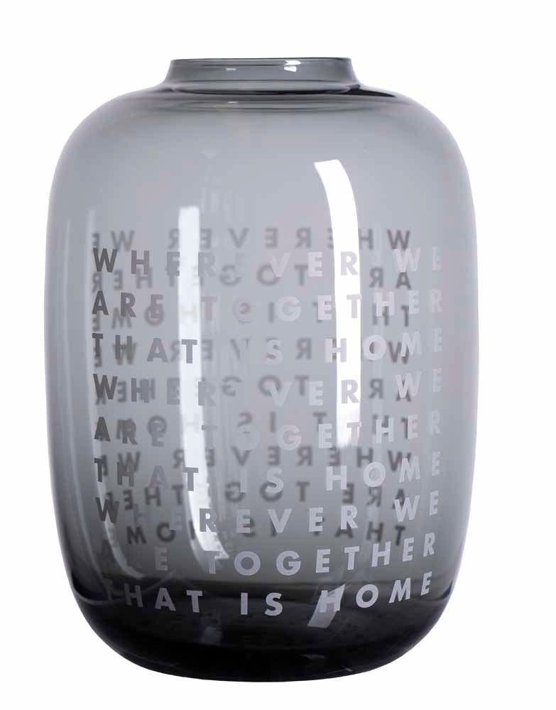 Glass Vase - Wherever We Are