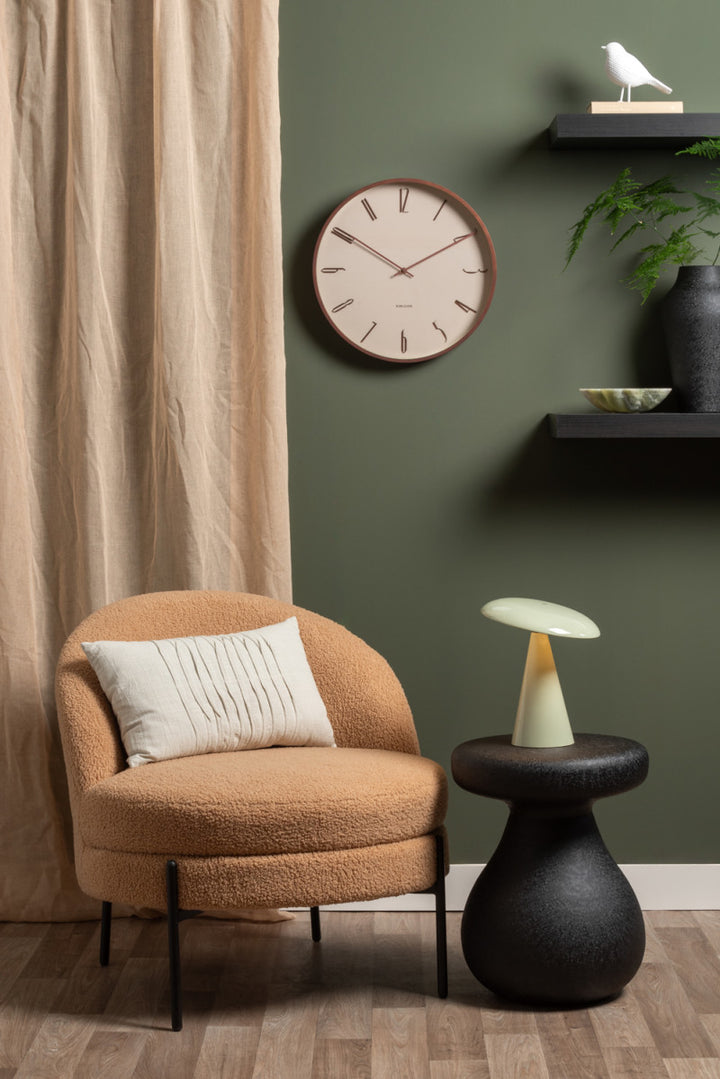 Wall Clock Scandia - Warm Grey