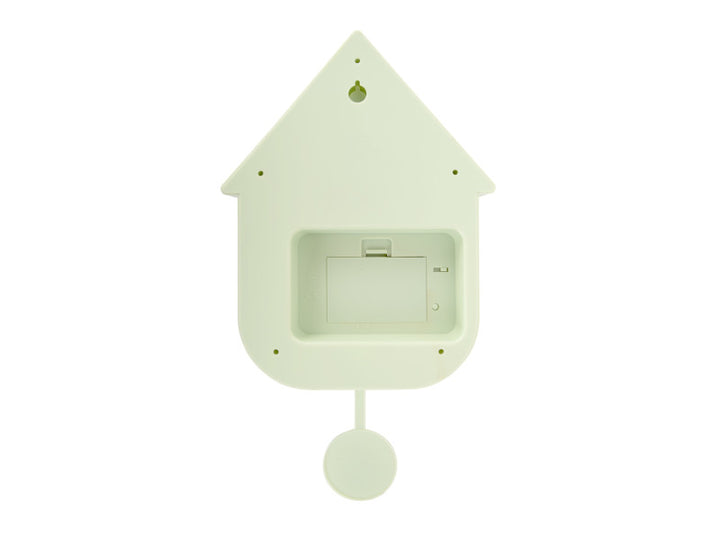 Modern Cuckoo Wall Clock - Soft Green