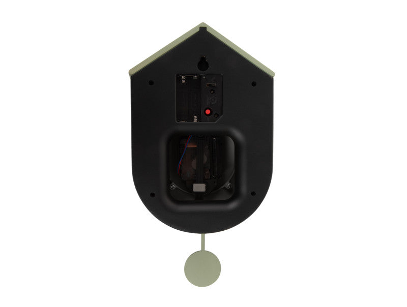 Grato Cuckoo Wall Clock - Jungle Green