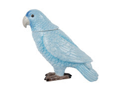 Bird Storage Jar - Light Blue