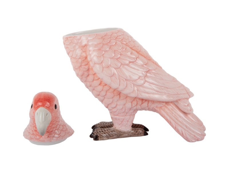 Storage Jar Bird - Pink