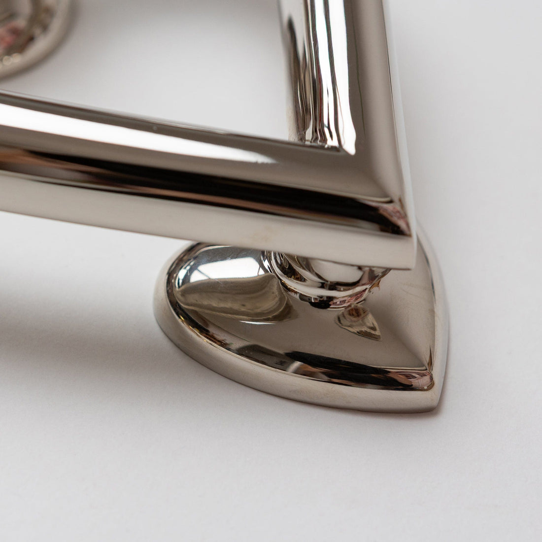 Heart Door Knocker - Nickel