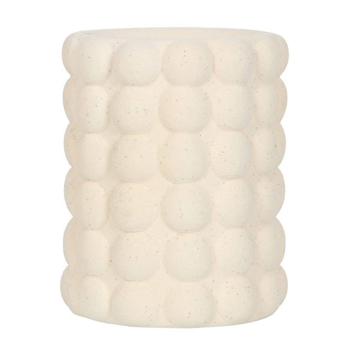 Cream Speckle Bubble Wax Melter/Oil Burner