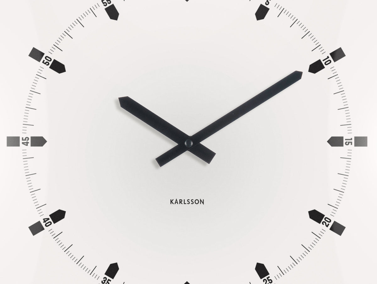 Wall Clock - Sucinto Dome Square