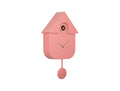 Modern Cuckoo Wall Clock - Rose Tan
