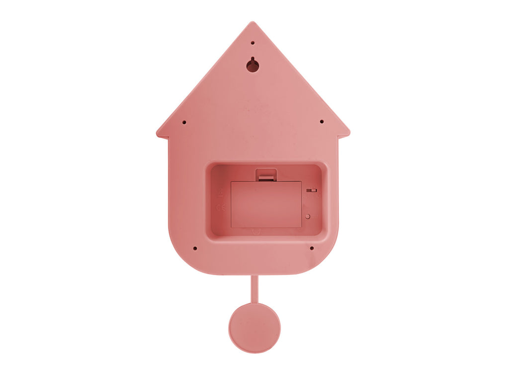 Modern Cuckoo Wall Clock - Rose Tan