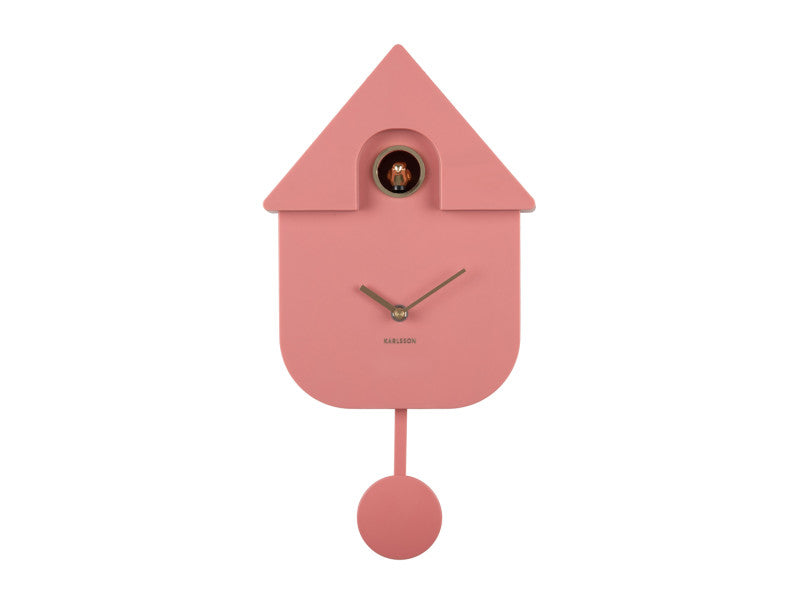 Wall Clock Modern Cuckoo Oro