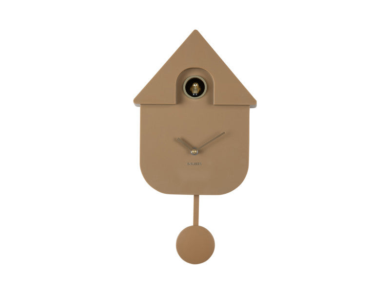 Wall Clock Modern Cuckoo Oro