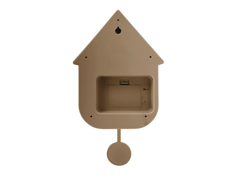 Modern Cuckoo Wall Clock - Mocha