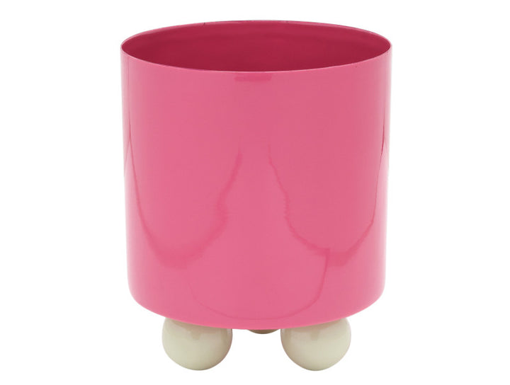 Plant Pot Double Funky - Small - Bright Pink