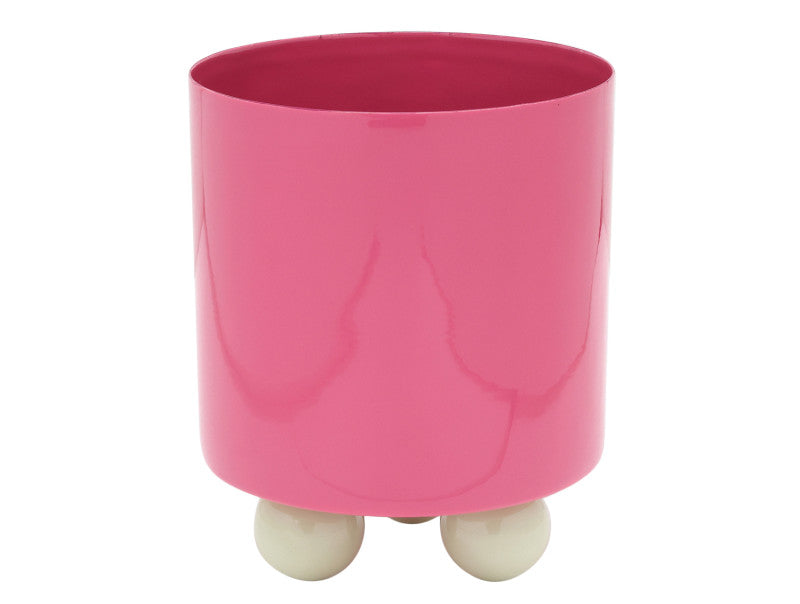 Plant Pot Double Funky - Small - Bright Pink