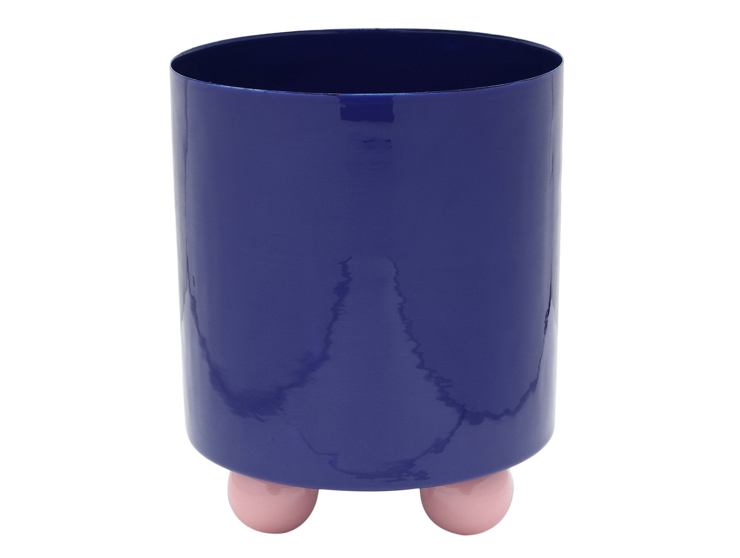 Plant Pot Double Funky - Large - Cobalt Blue