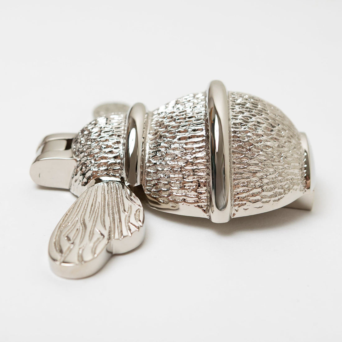 Brass Bee Door Knocker - Nickel Finish
