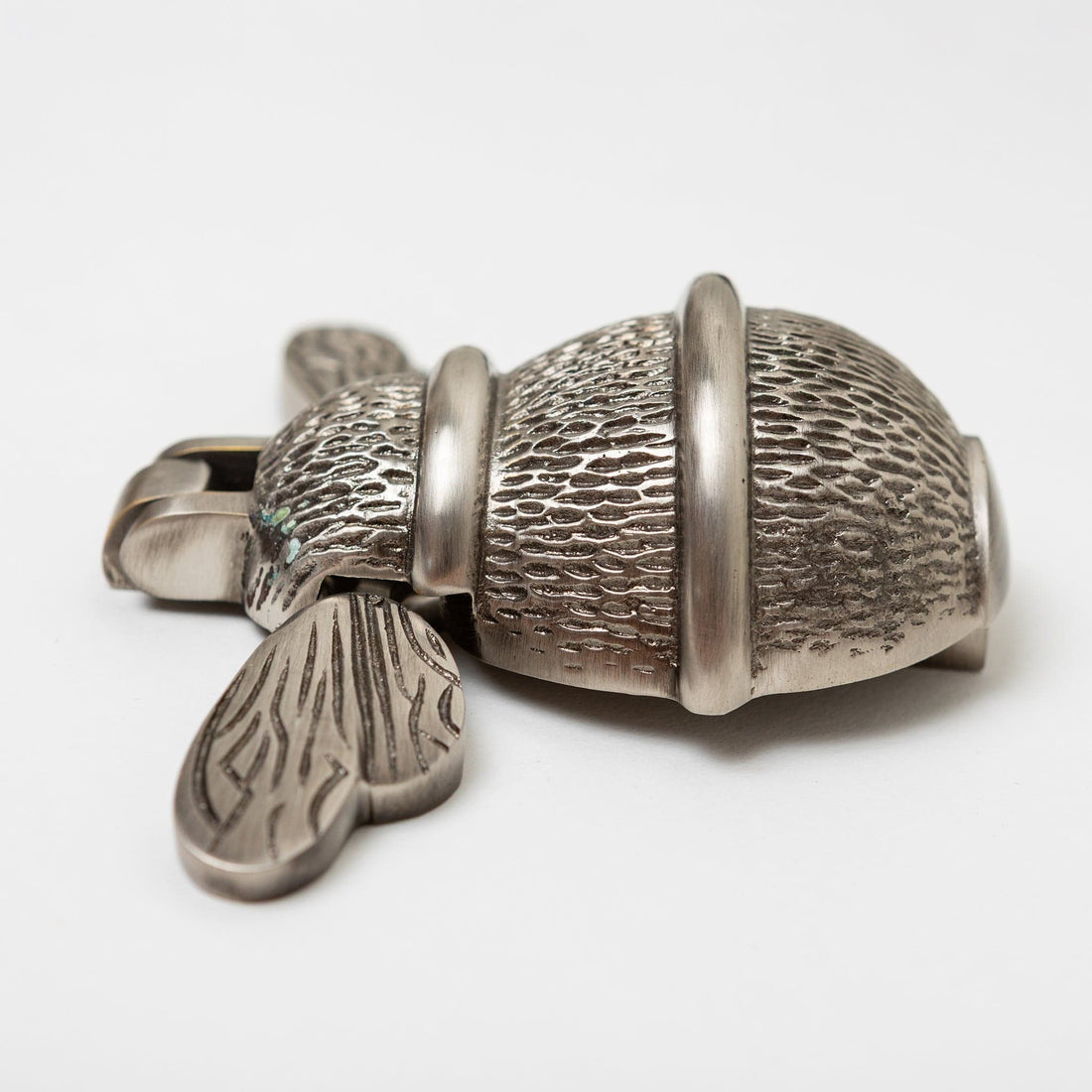 Brass Bee Door Knocker  - Pewter Finish