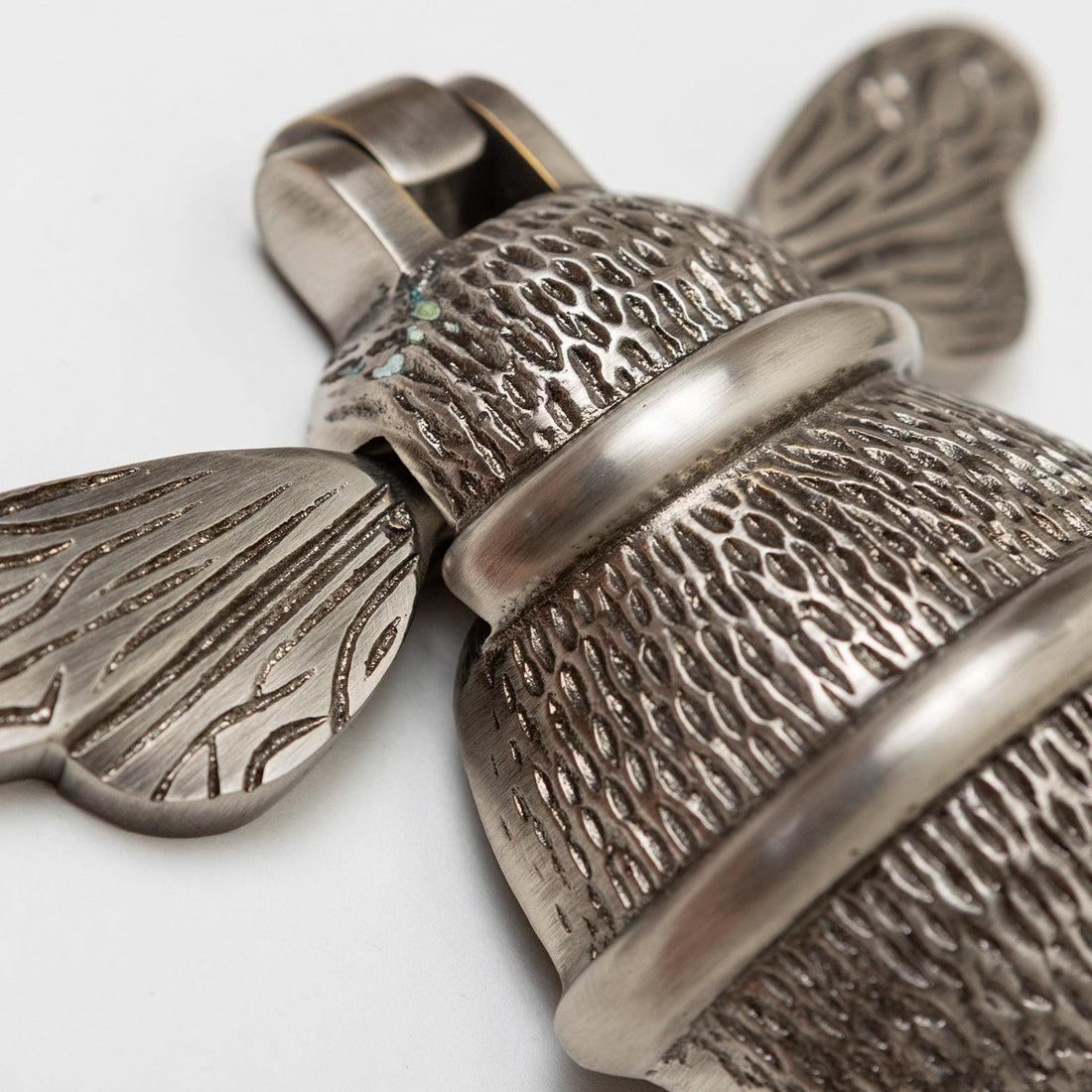 Brass Bee Door Knocker  - Pewter Finish