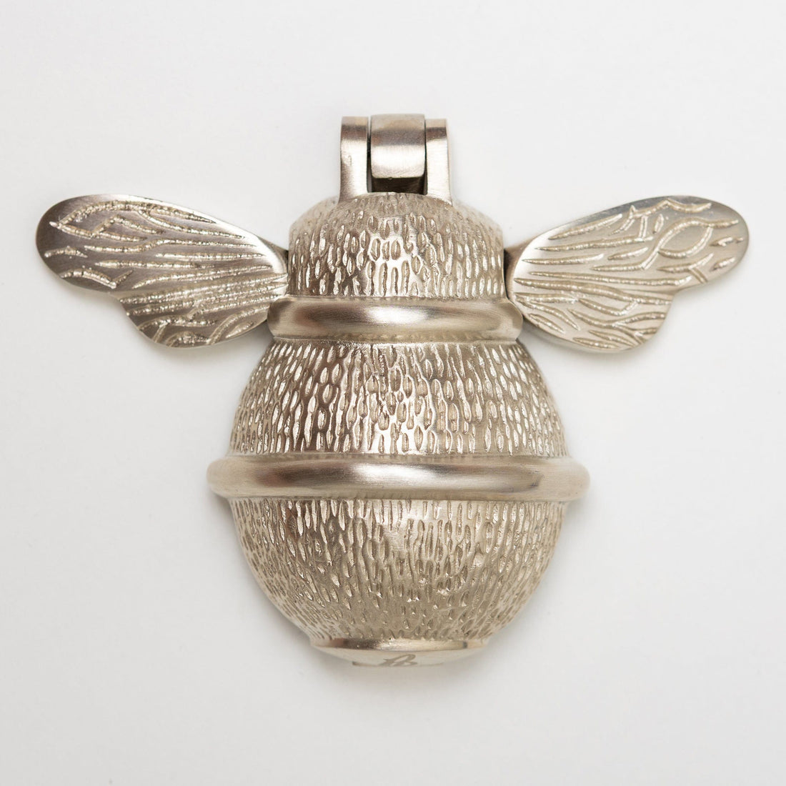 Brass Bee Door Knocker - Satin Finish
