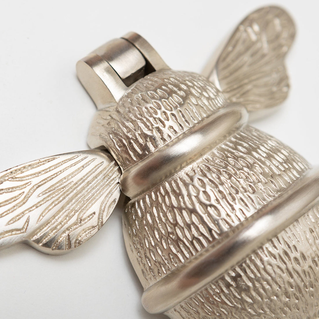 Brass Bee Door Knocker - Satin Finish