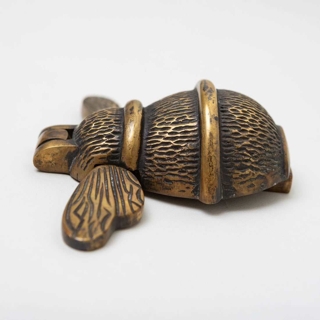 Brass Bee Door Knocker - Heritage Finish