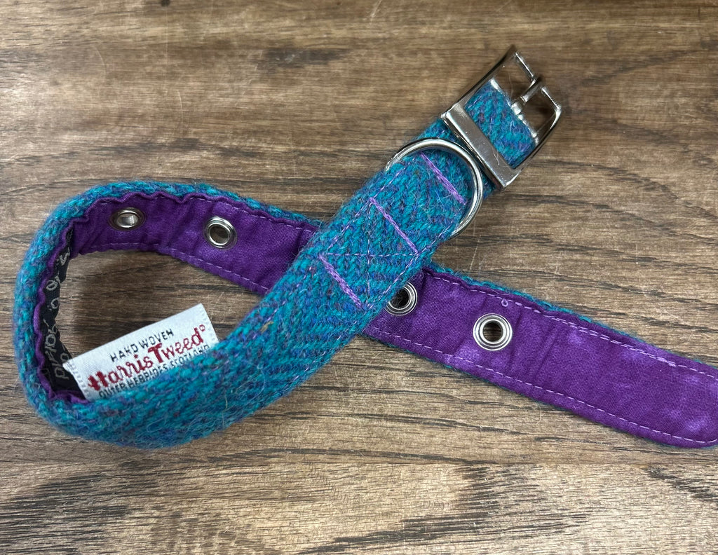 Scalpay Harris Tweed Dog Collar