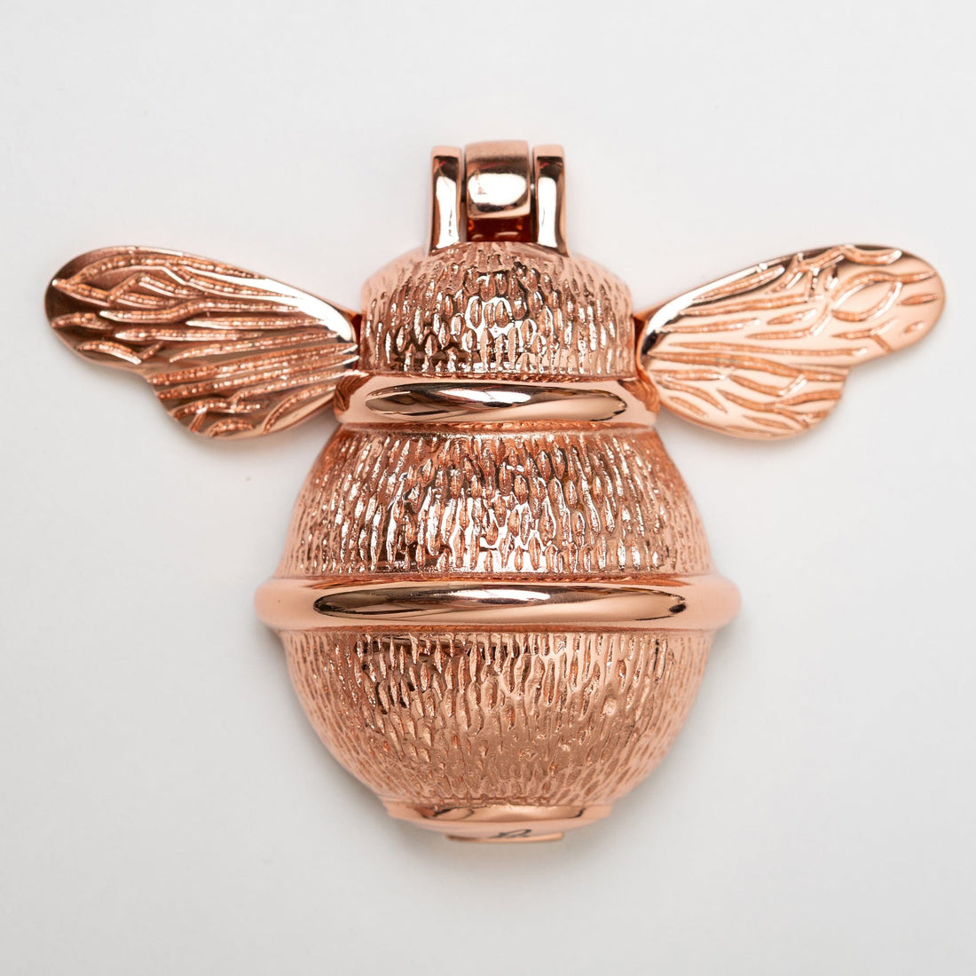 Brass Bee Door Knocker - Rose Gold Finish