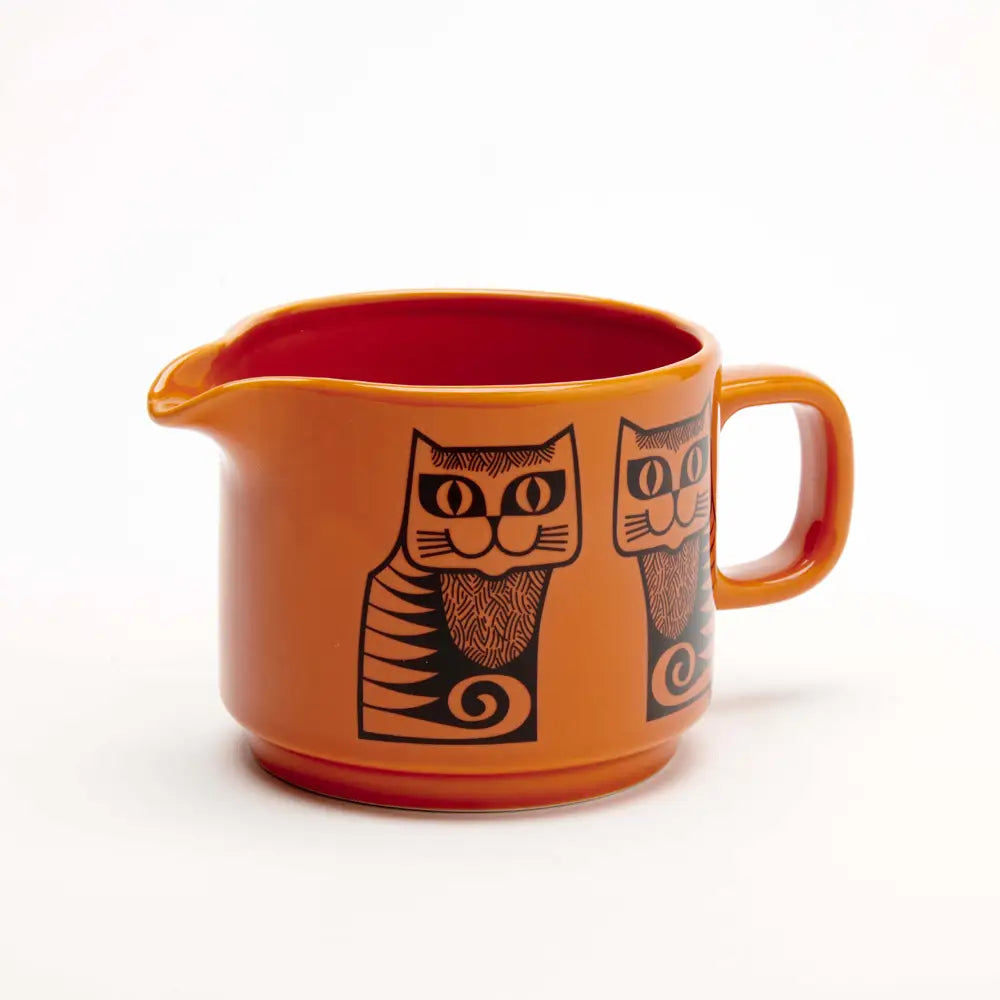 Hornsea Jug - Cat Orange