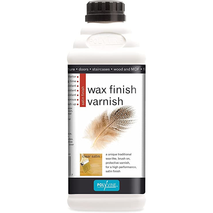 1L Clear Wax Finish Varnish - Satin