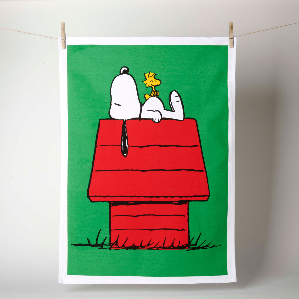 Peanuts Snoopy Tea Towel - House